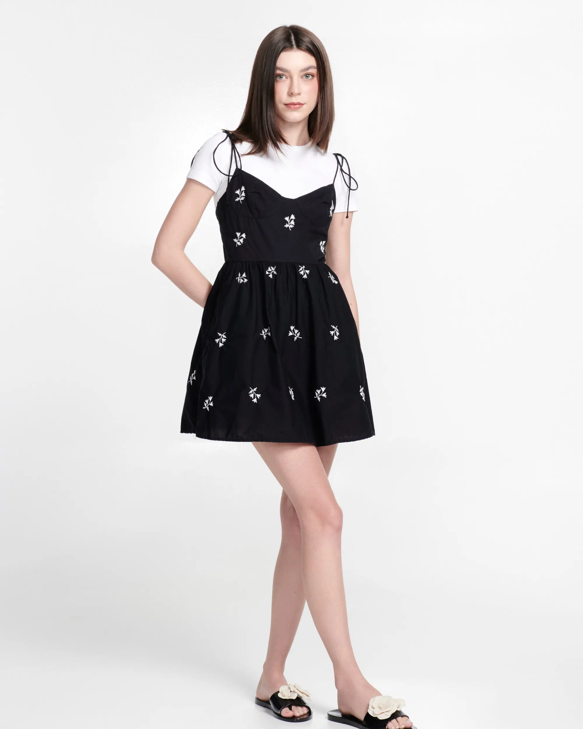 Best Melissa Babe Petals Black/Beige