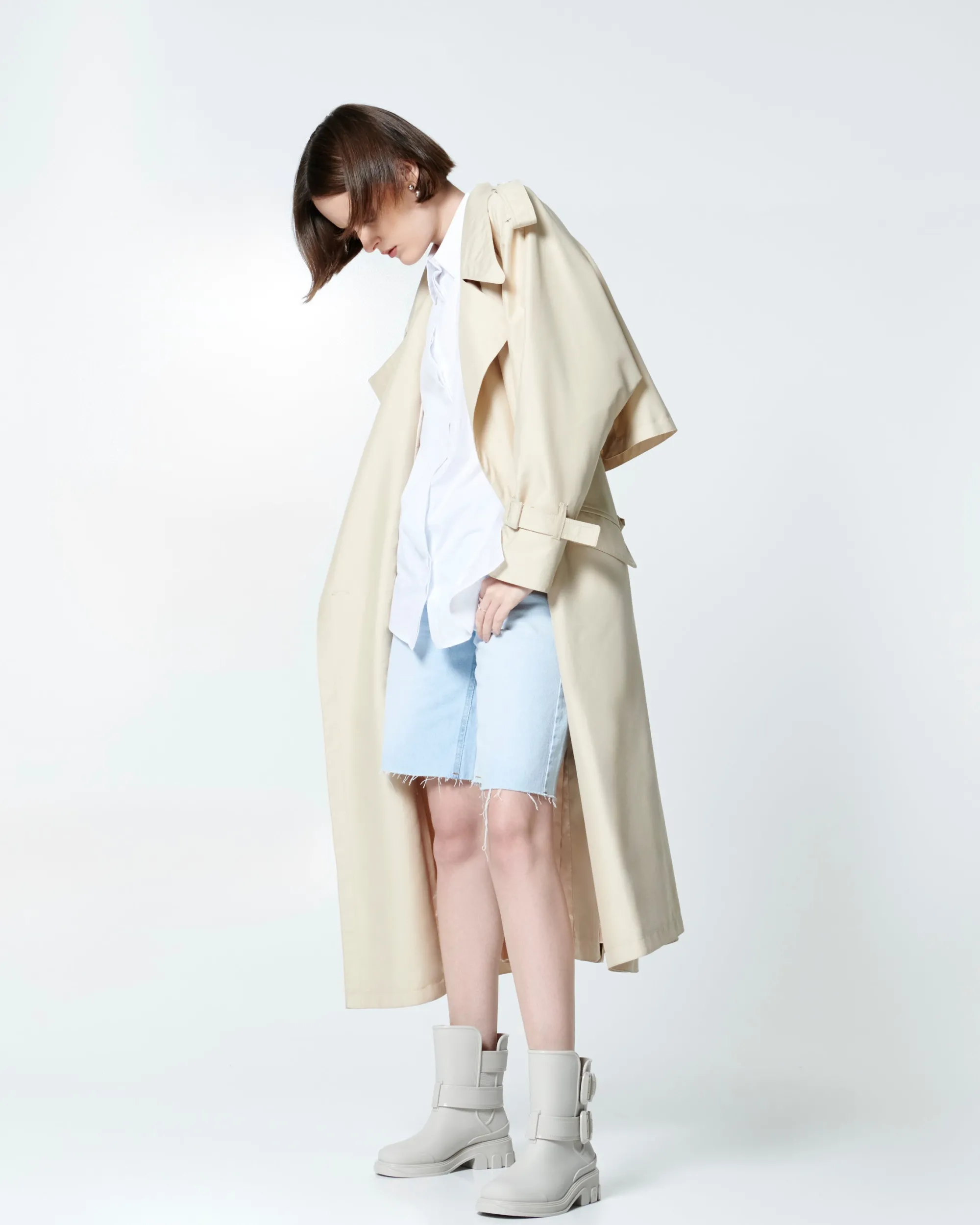 Online Melissa Bang Boot Beige