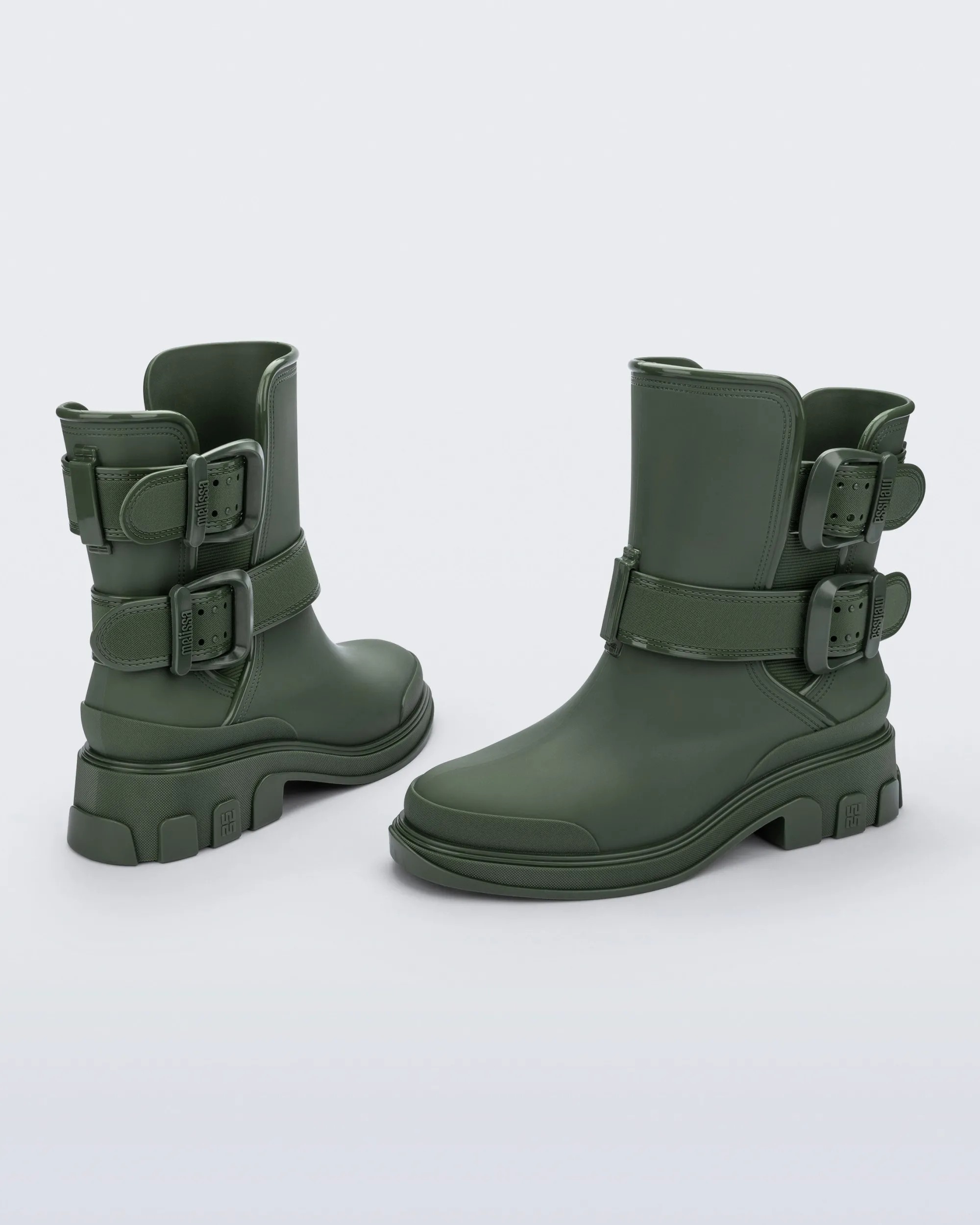 Discount Melissa Bang Boot Green