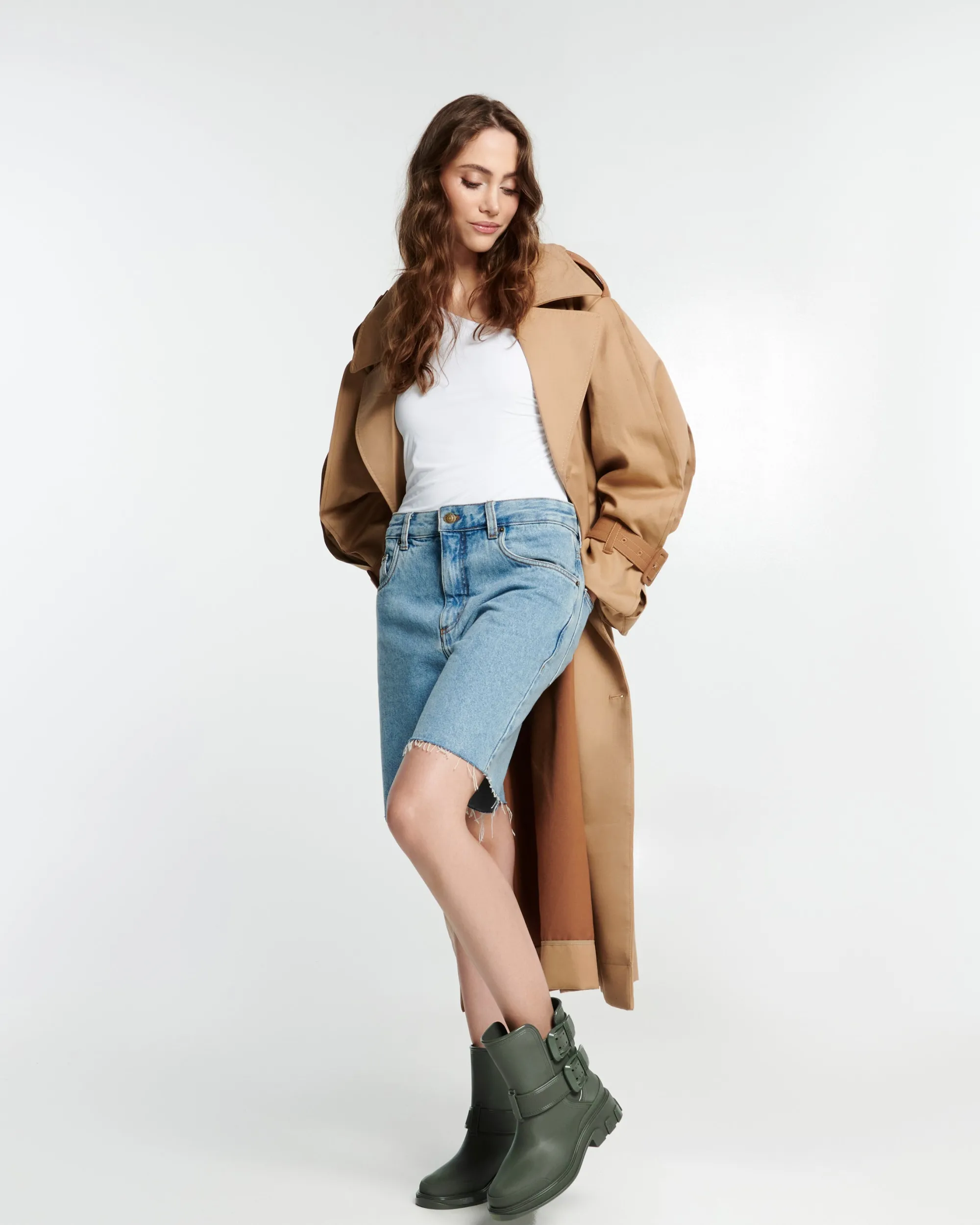 Discount Melissa Bang Boot Green