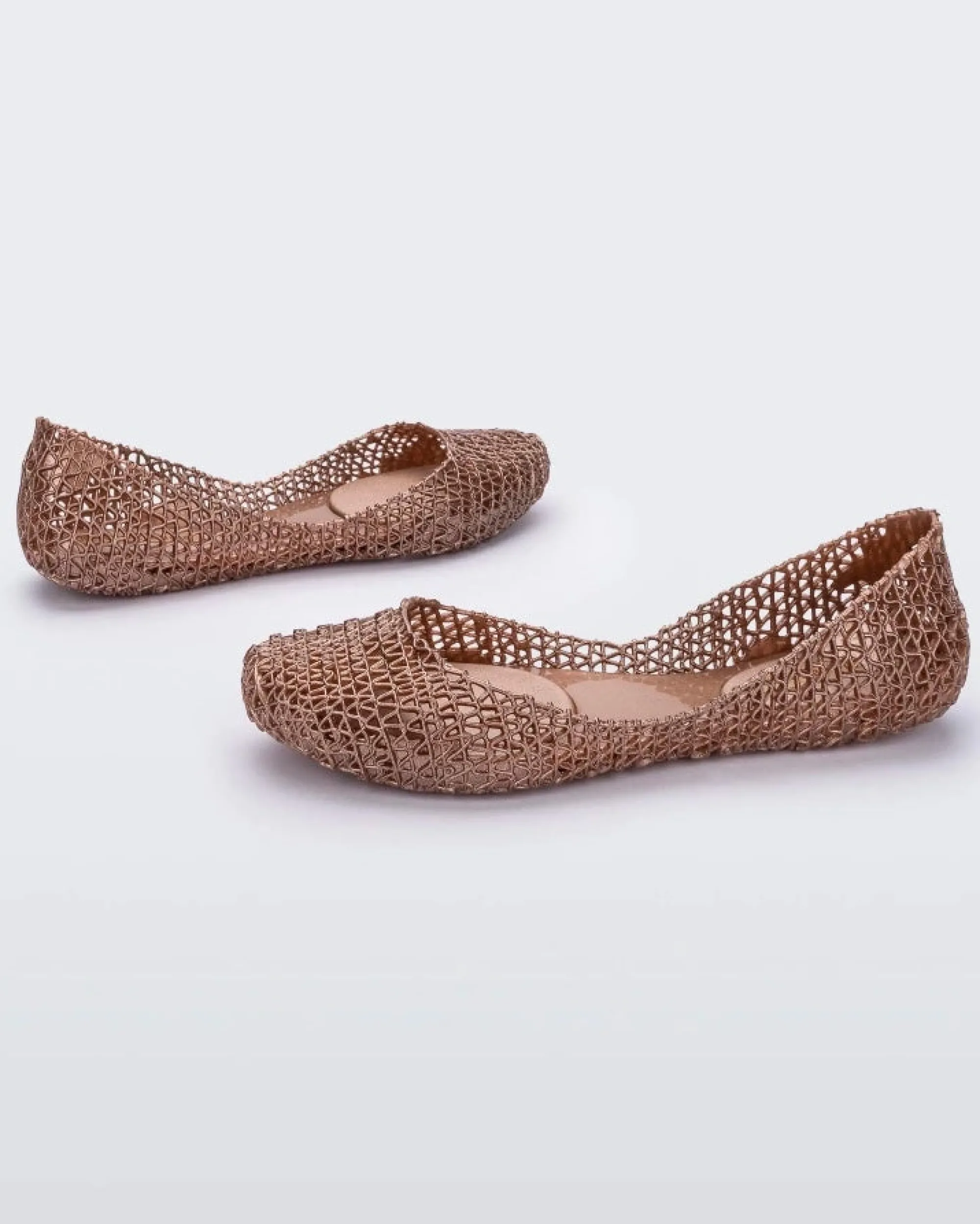 New Melissa Campana Metallic Rose