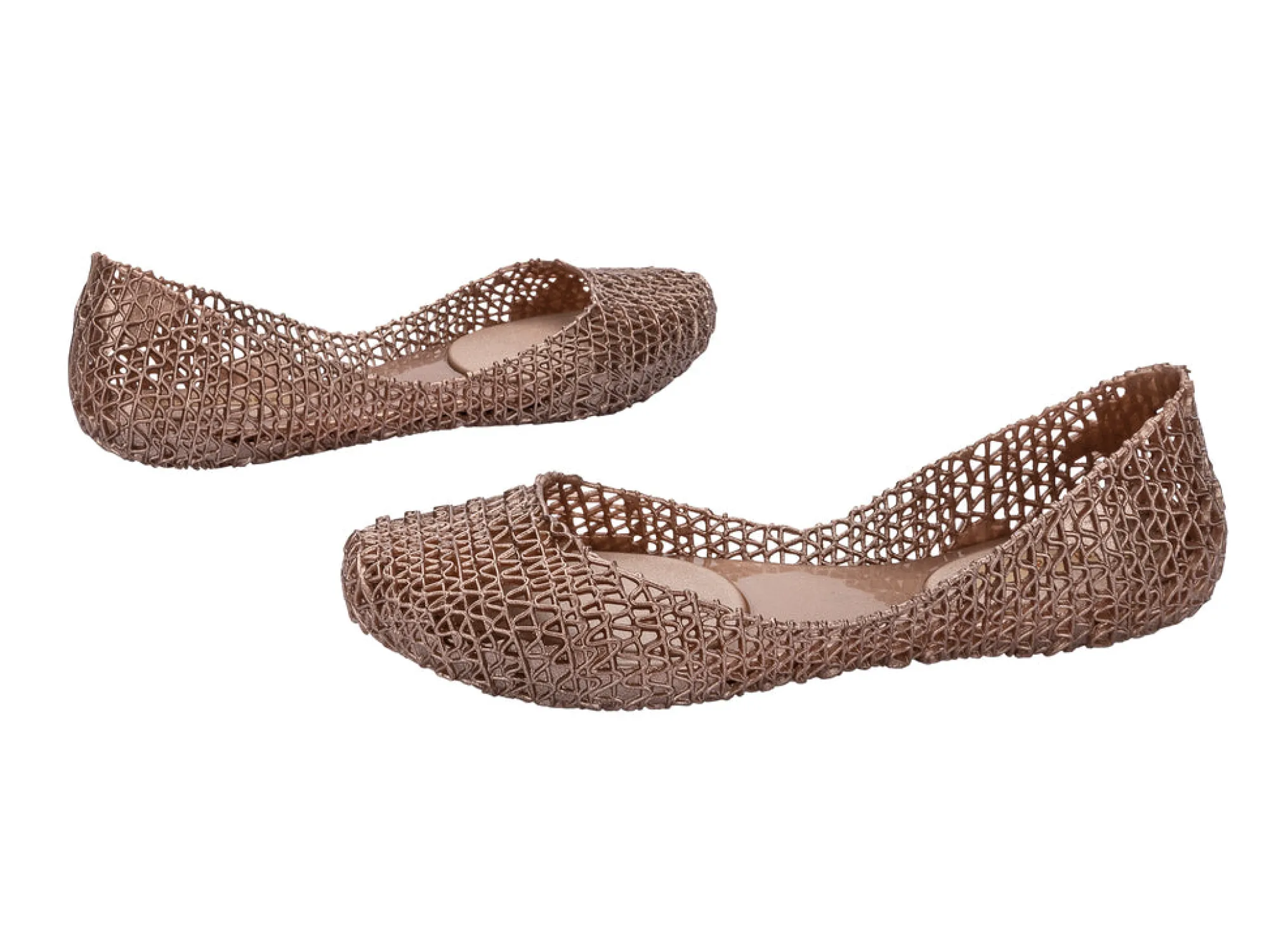 New Melissa Campana Metallic Rose