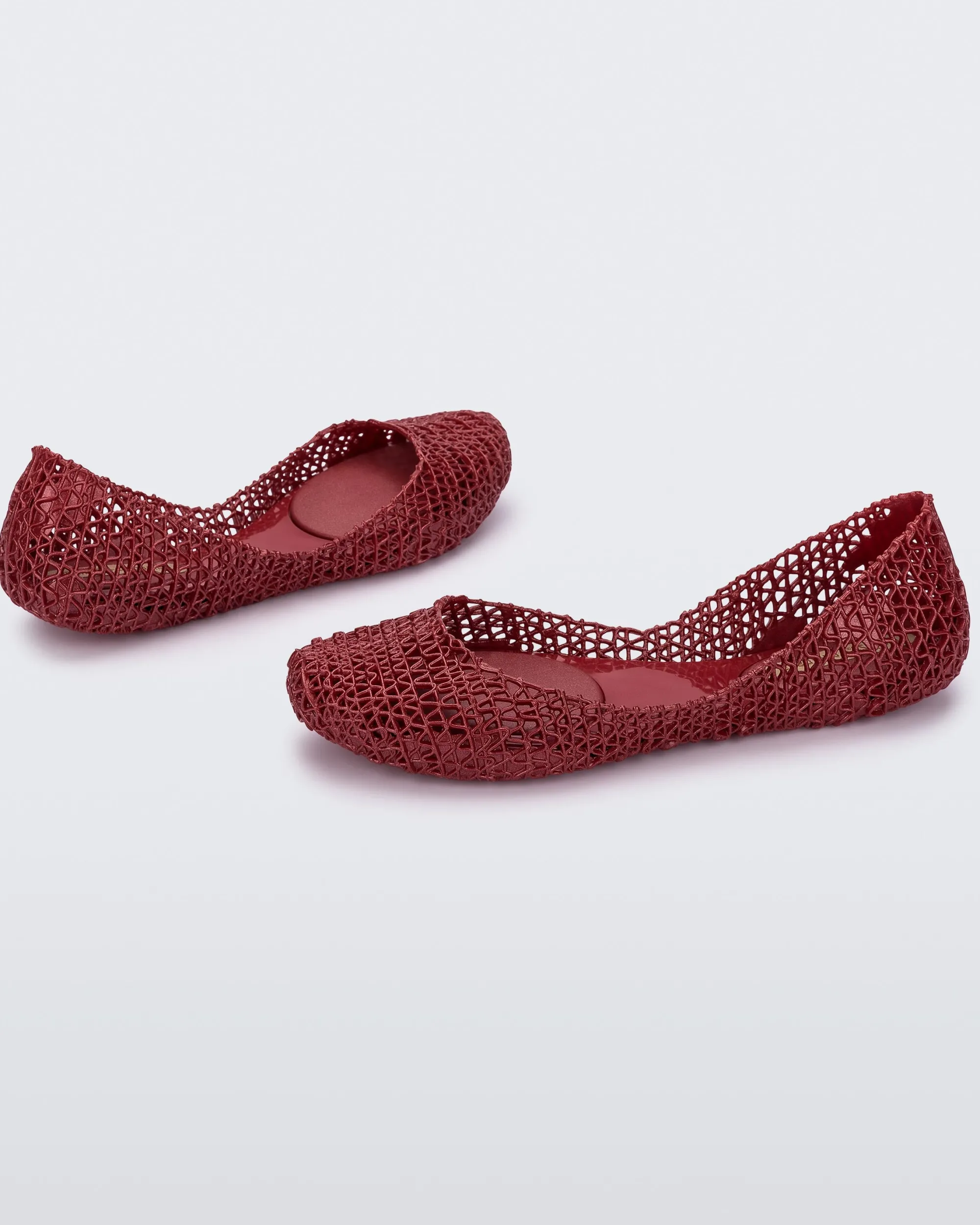 Hot Melissa Campana Metallic Red
