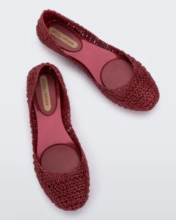Hot Melissa Campana Metallic Red