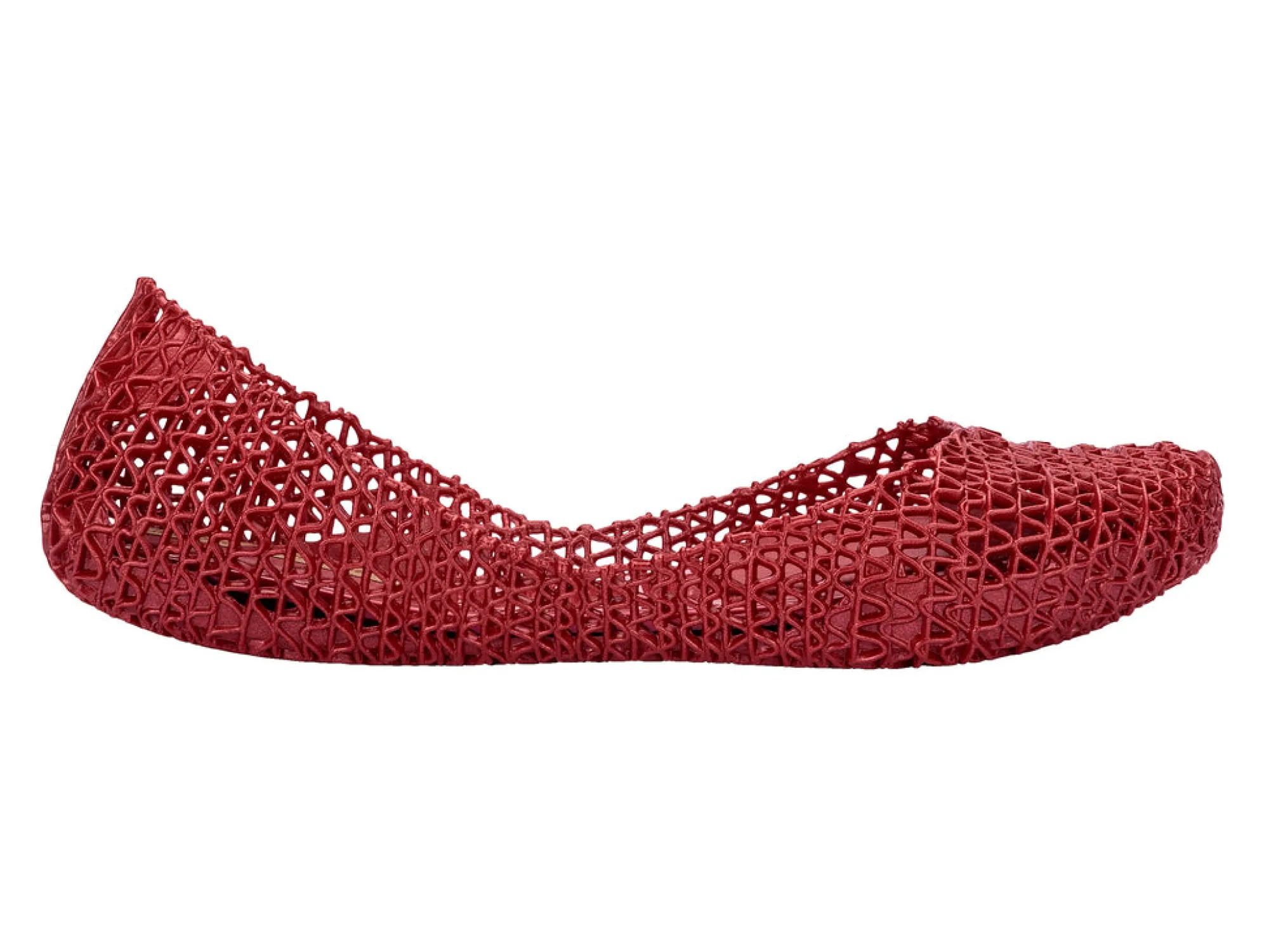 Hot Melissa Campana Metallic Red
