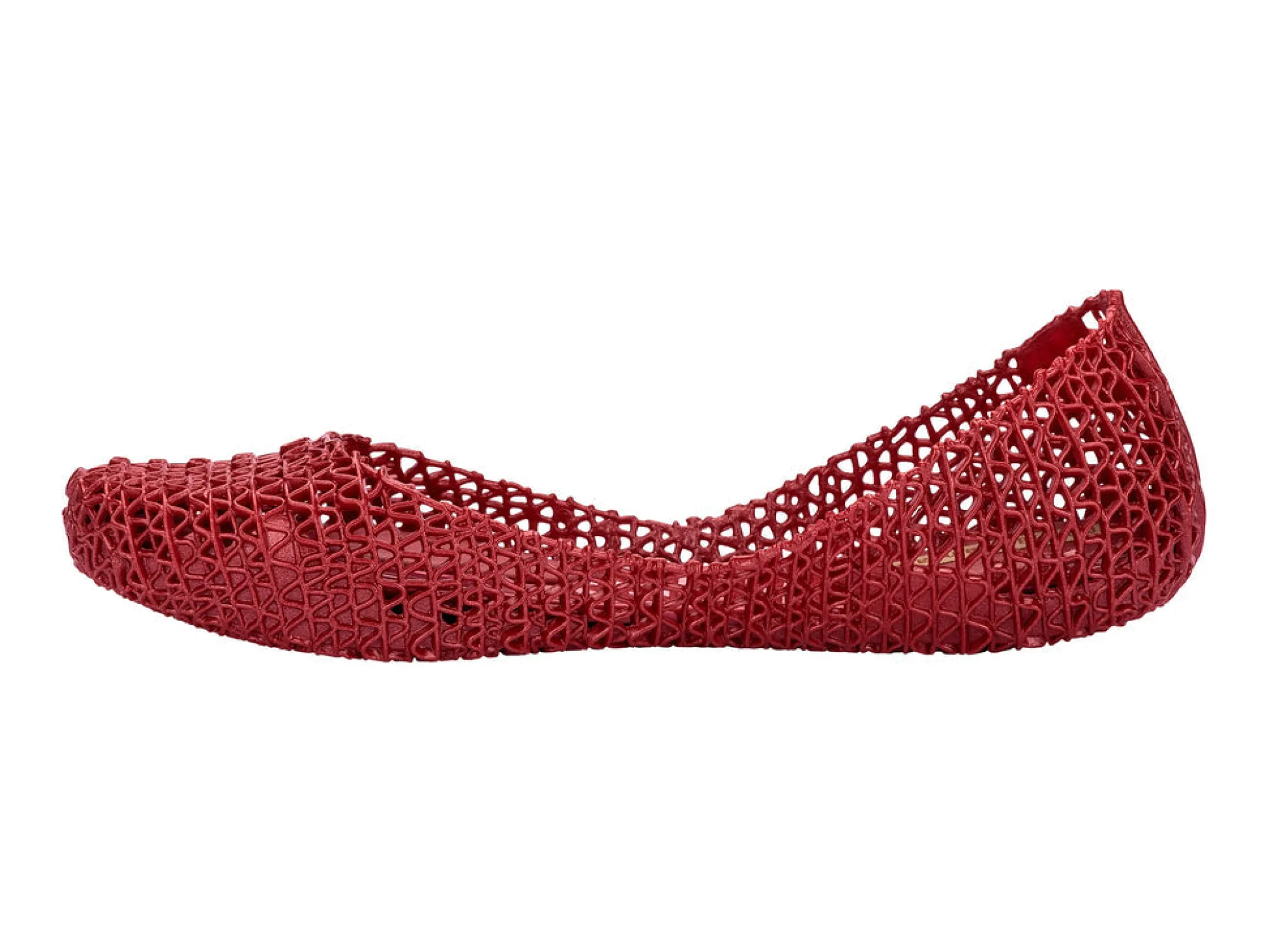 Hot Melissa Campana Metallic Red