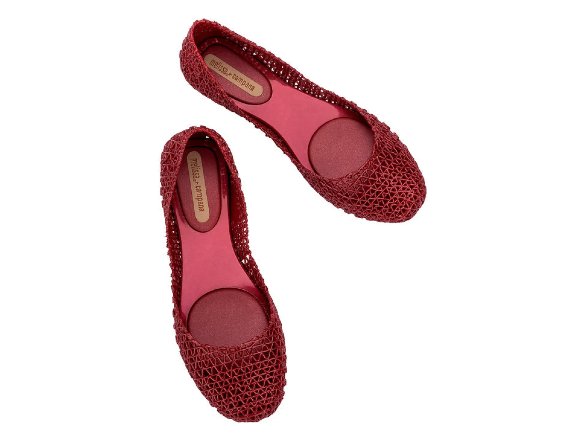 Hot Melissa Campana Metallic Red