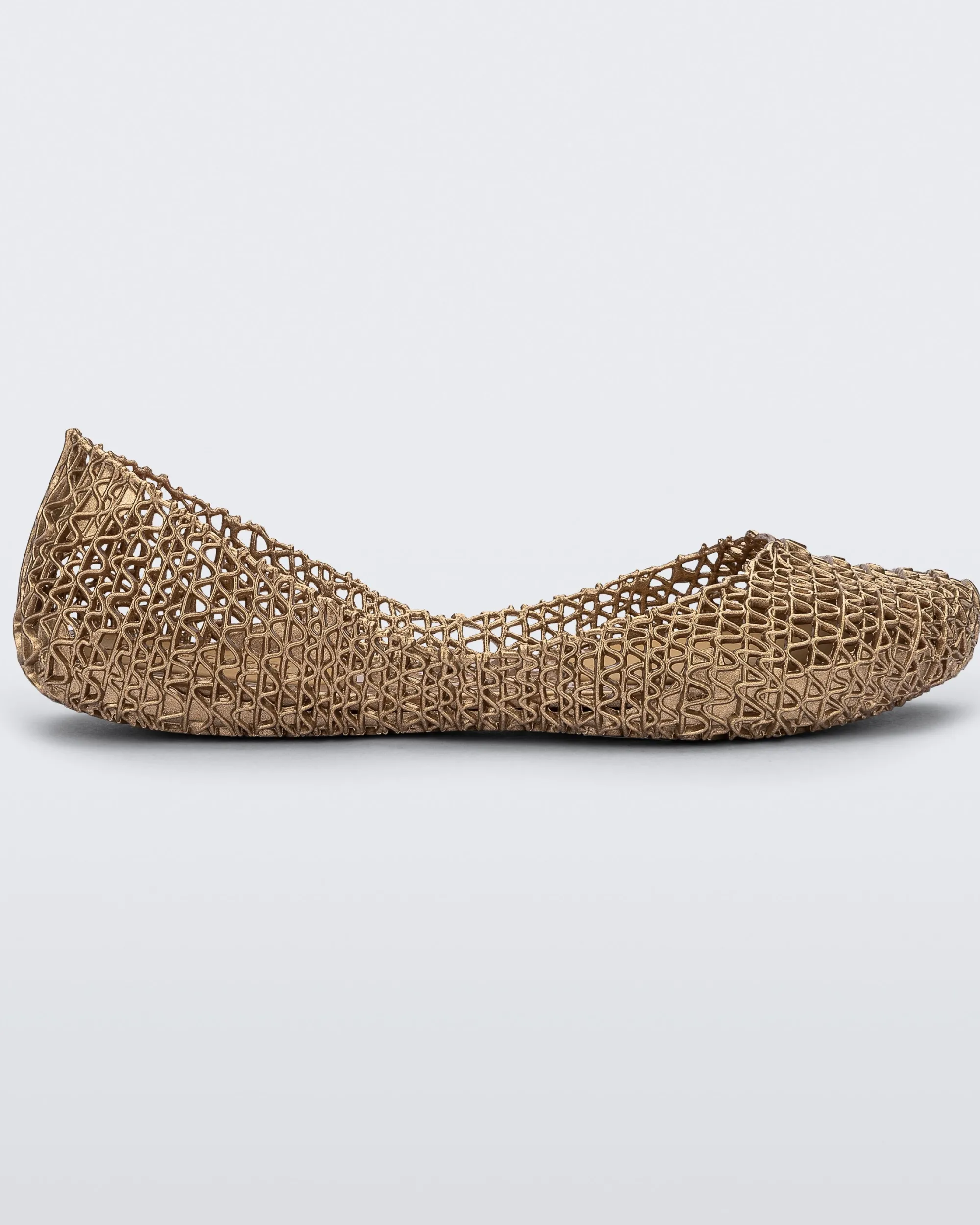 Outlet Melissa Campana Metallic Gold