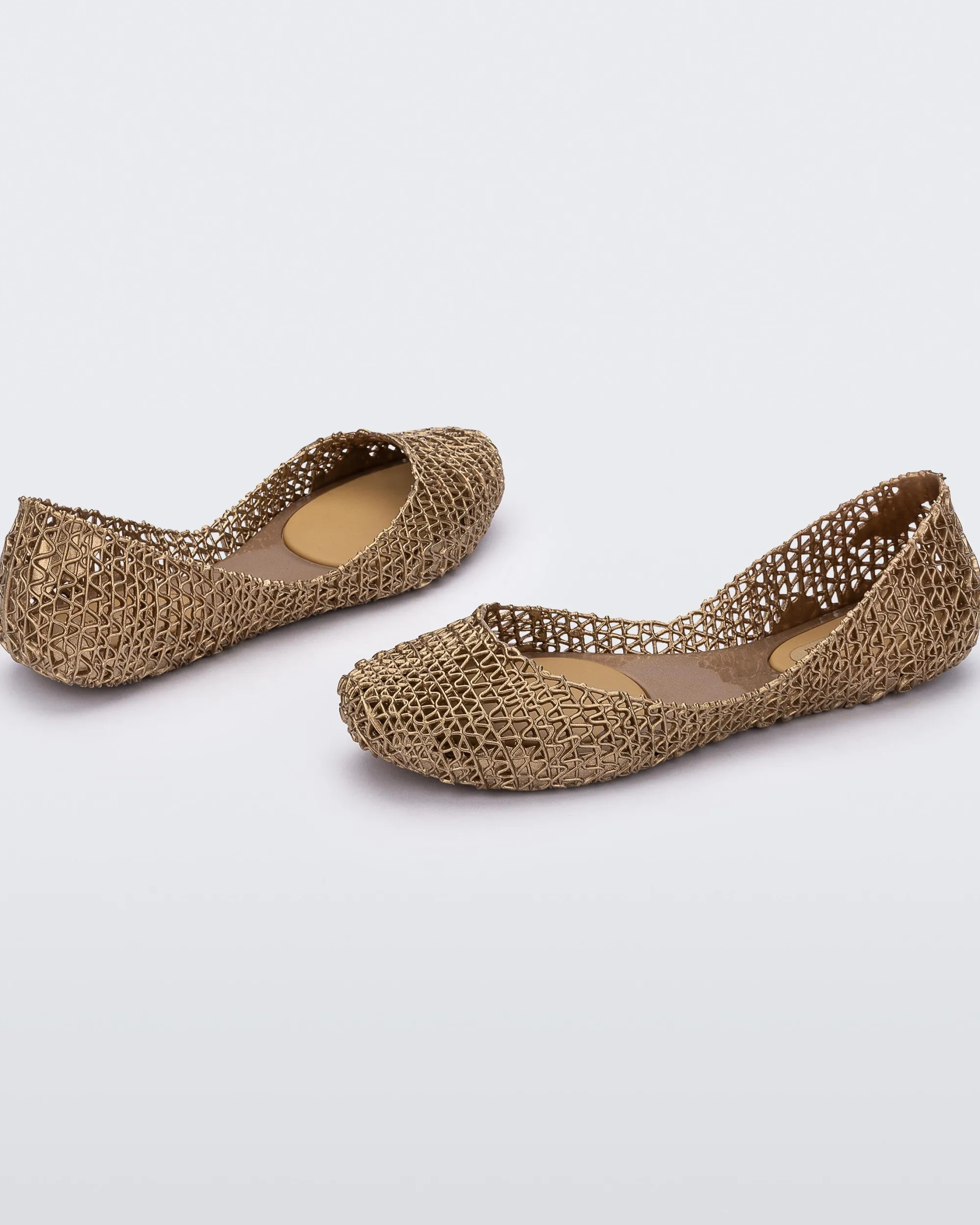 Outlet Melissa Campana Metallic Gold