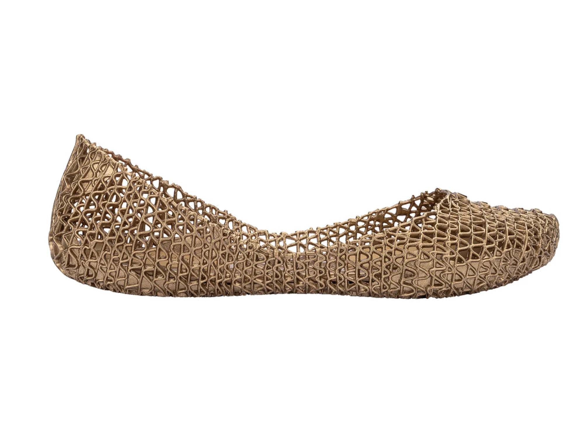 Outlet Melissa Campana Metallic Gold