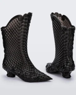 Clearance Melissa Court Boot Black