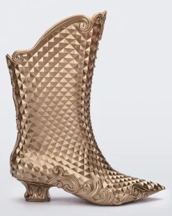 Sale Melissa Court Boot Gold