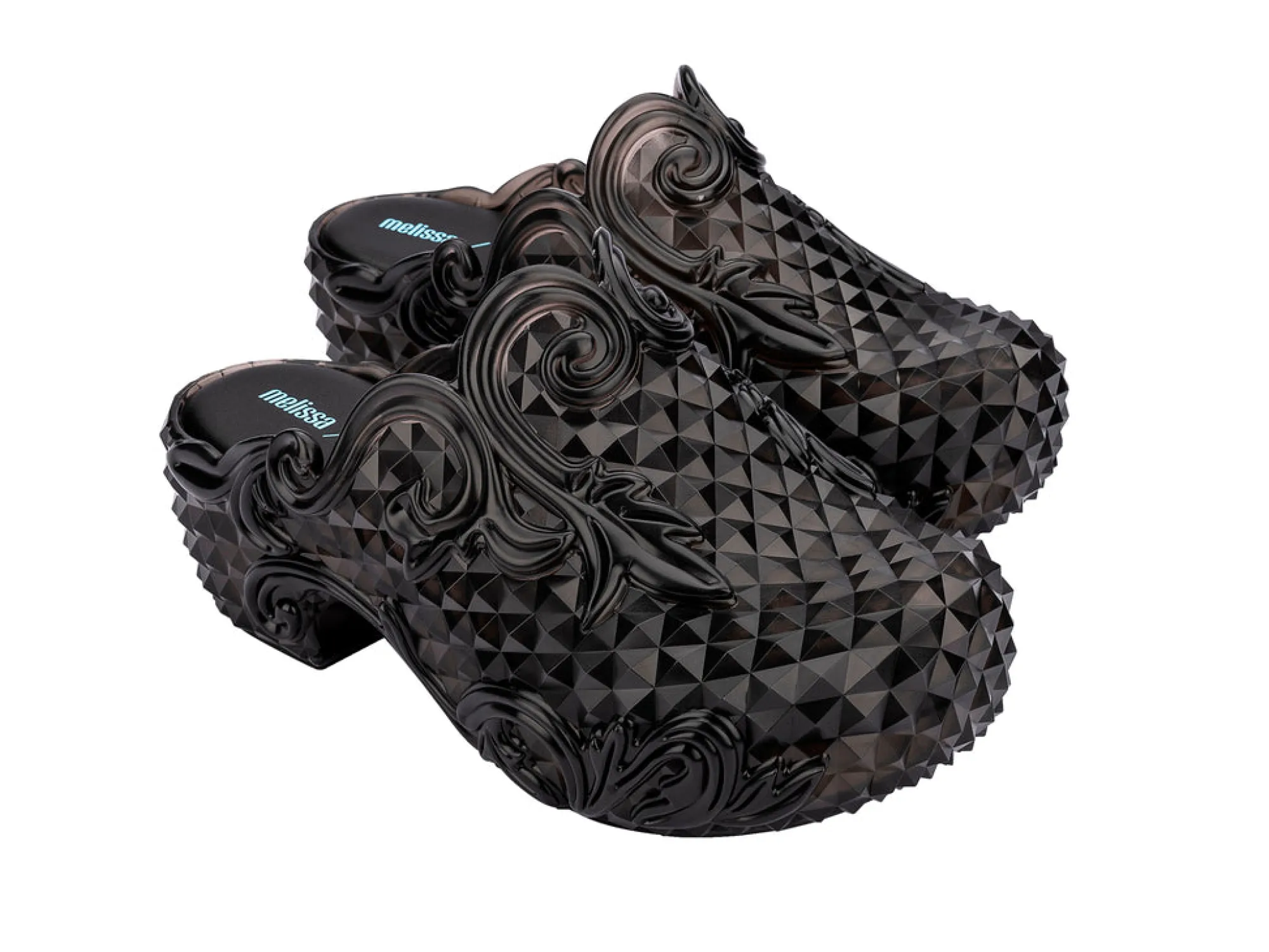 Sale Melissa Court Clog Black