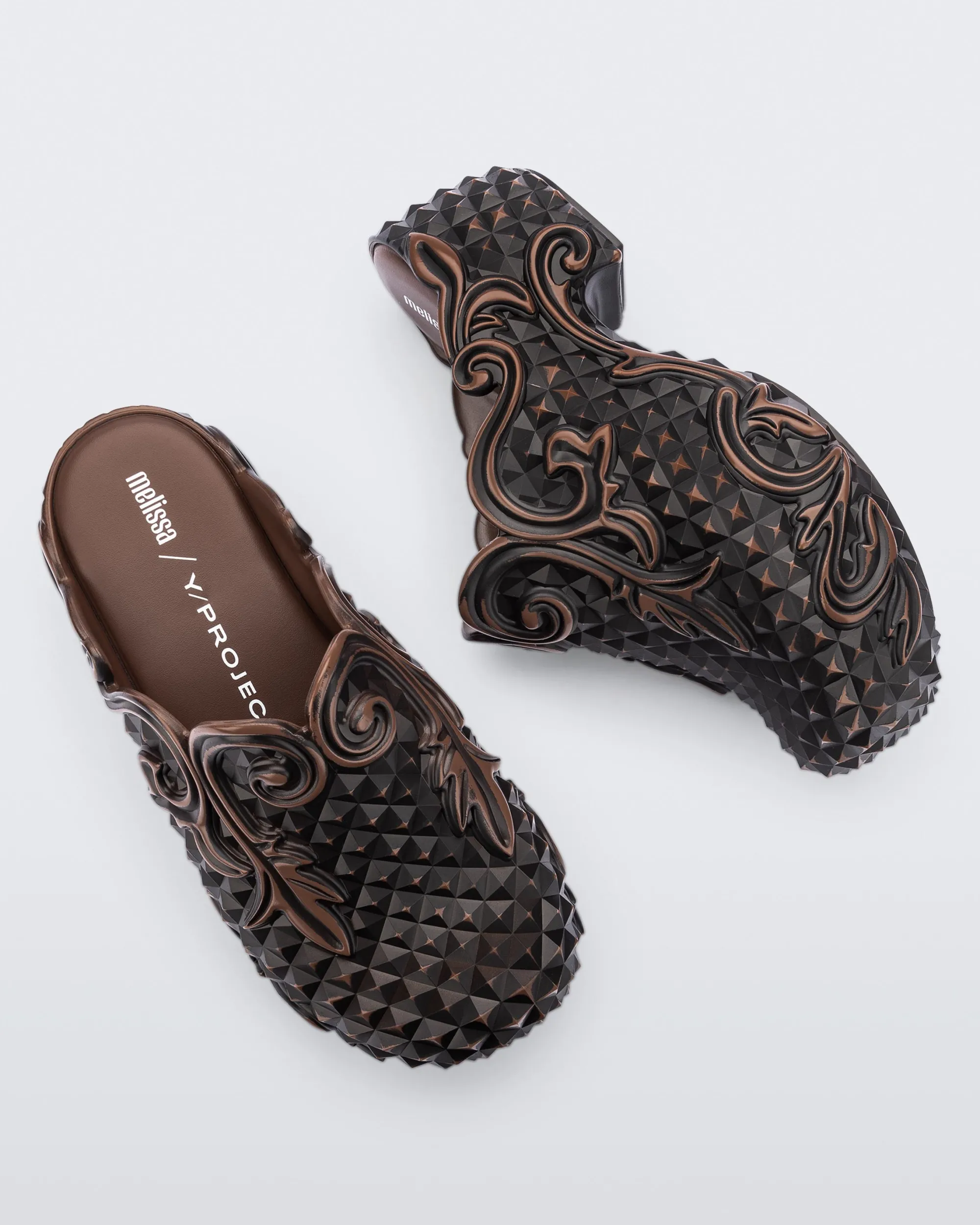 Discount Melissa Court Clog Brown