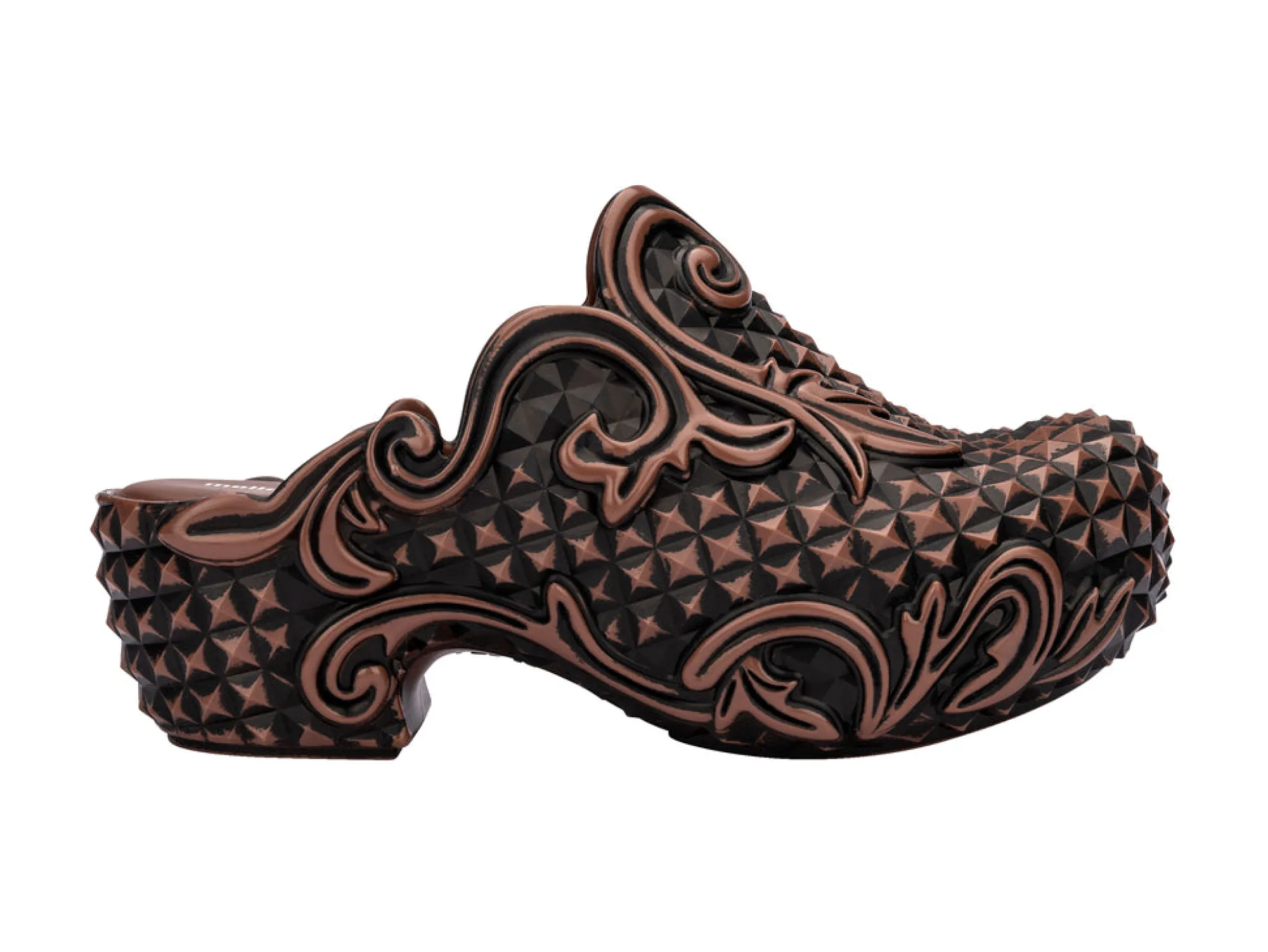 Discount Melissa Court Clog Brown