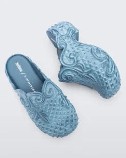 Melissa Court Clog Blue