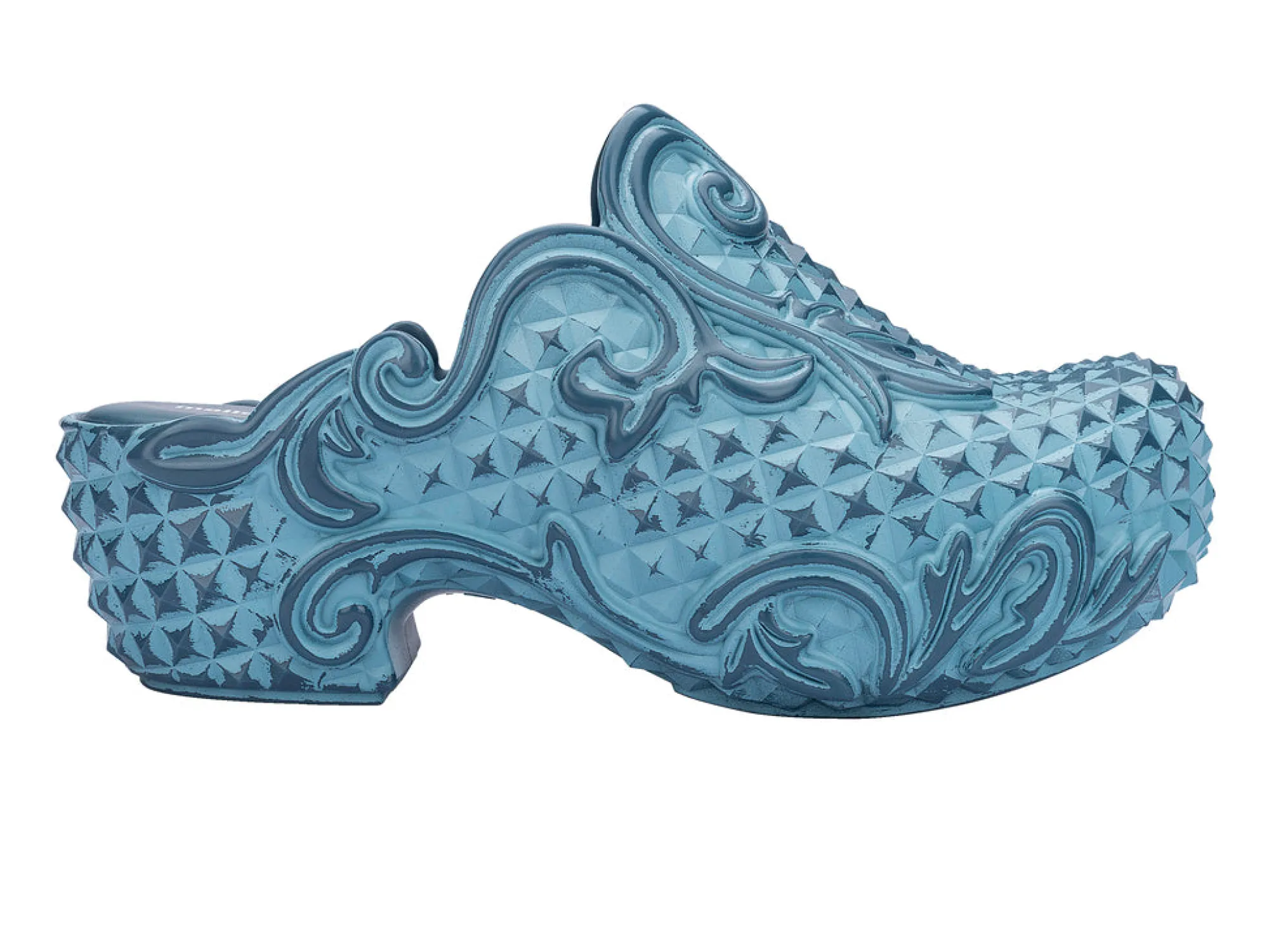 Melissa Court Clog Blue