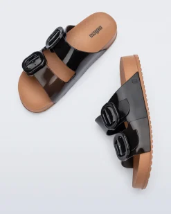 Melissa Cozy Brown/Black