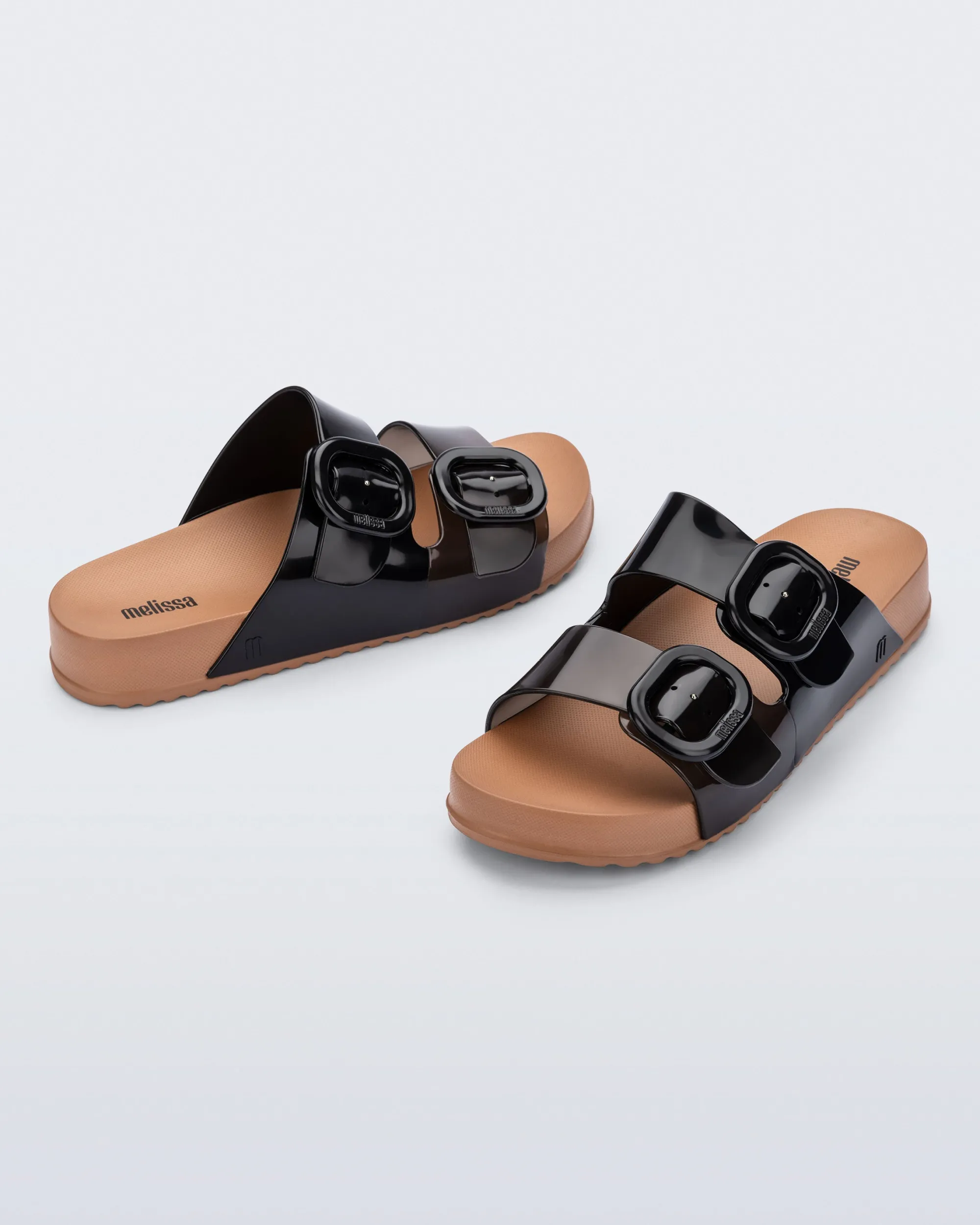 Melissa Cozy Brown/Black