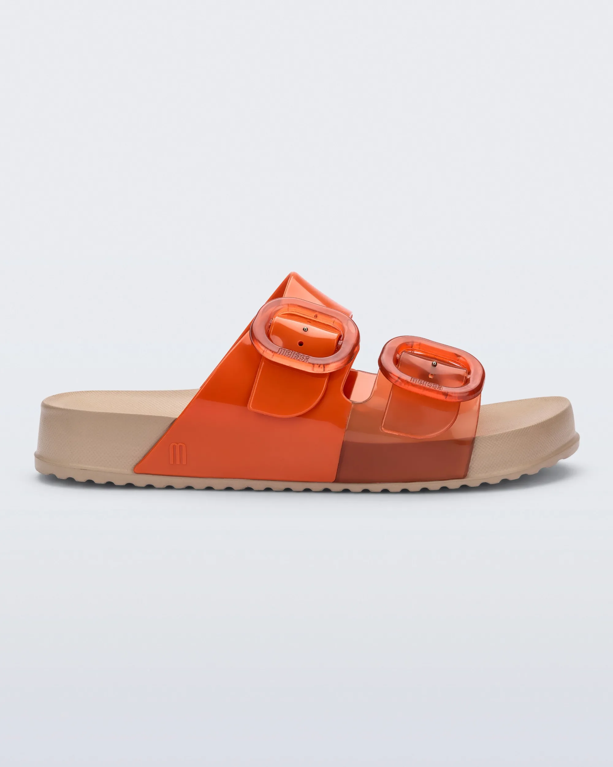 Discount Melissa Cozy Beige/Orange