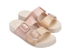 Discount Melissa Cozy Beige/Pink