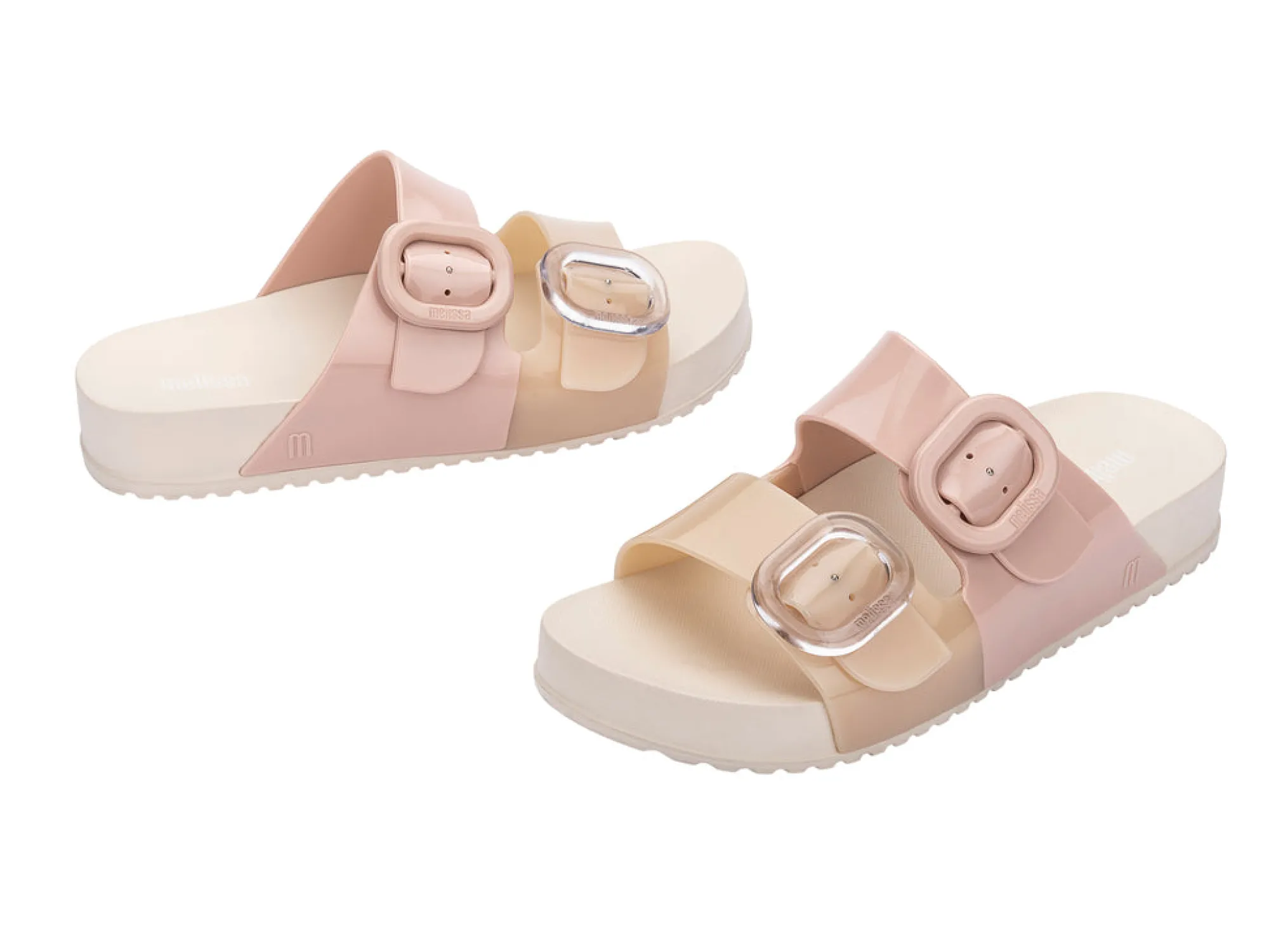 Discount Melissa Cozy Beige/Pink