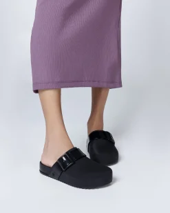 Online Melissa Cozy Clog Black