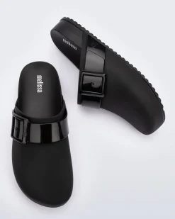 Online Melissa Cozy Clog Black