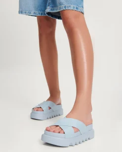 Hot Melissa Cozy Cross Platform Blue