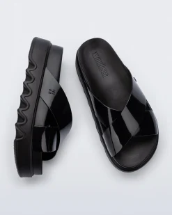 Sale Melissa Cozy Cross Platform Black