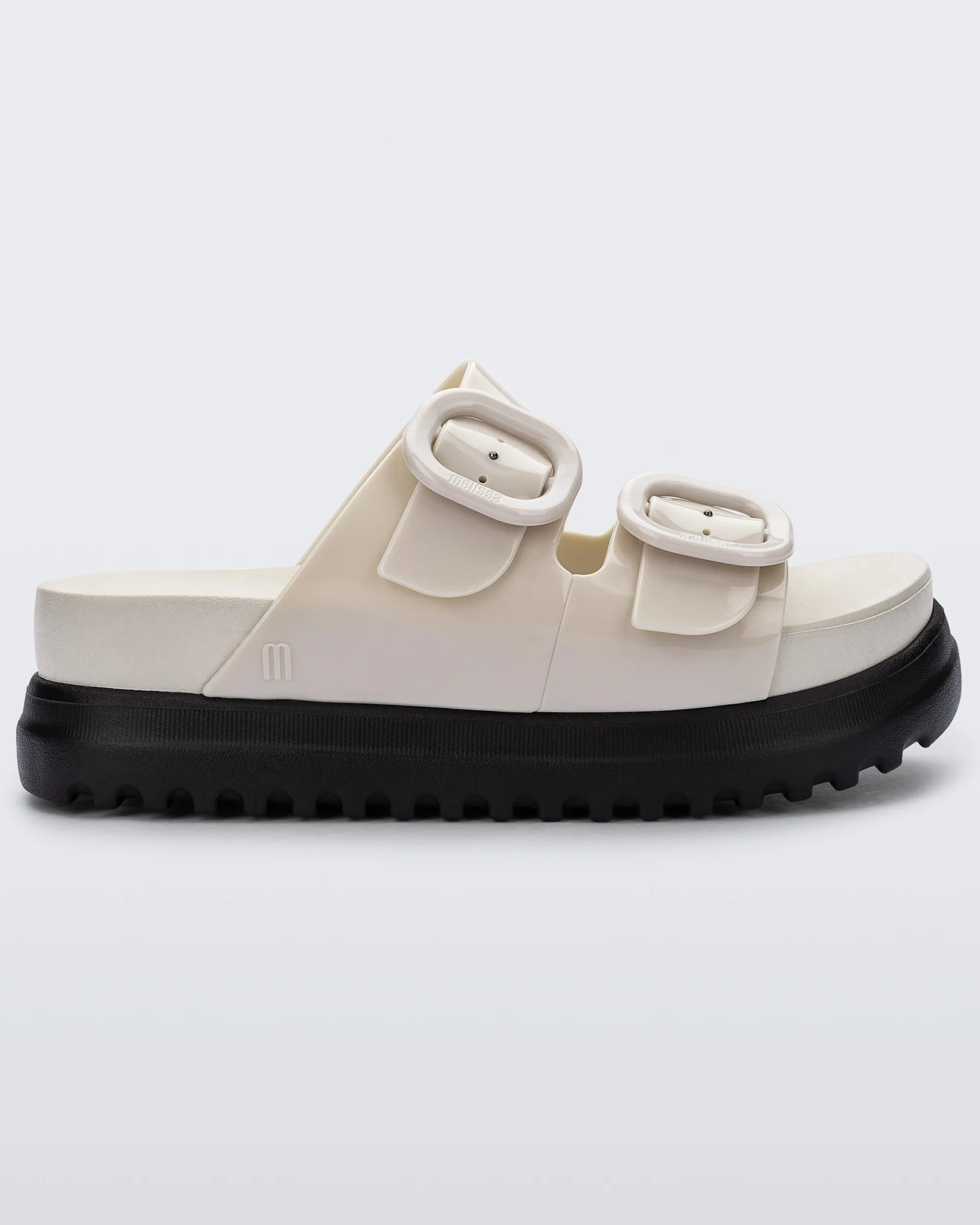Discount Melissa Cozy Platform Beige/Black