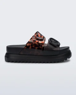 Outlet Melissa Cozy Platform Black/Tortoise