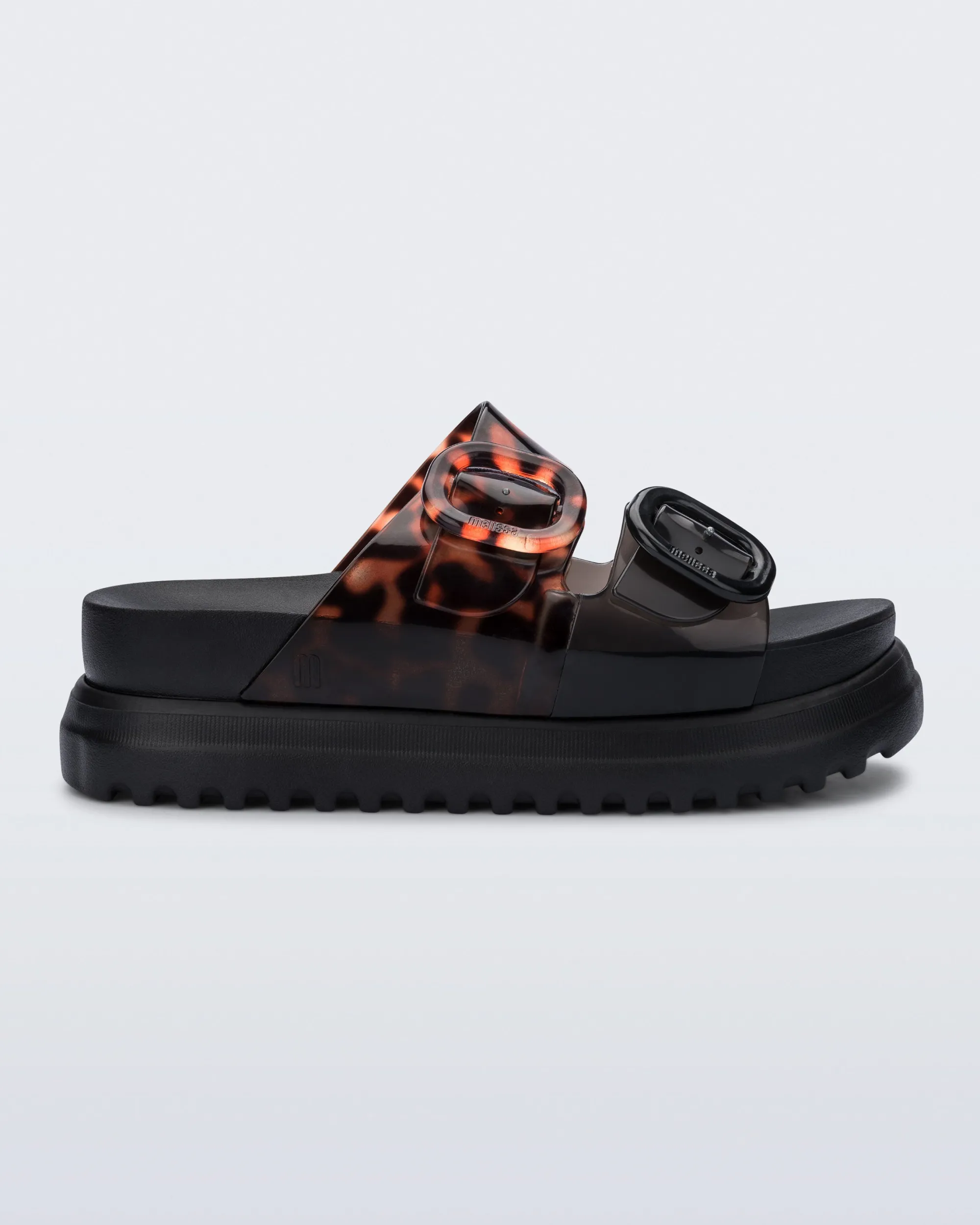 Outlet Melissa Cozy Platform Black/Tortoise