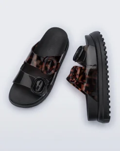 Outlet Melissa Cozy Platform Black/Tortoise