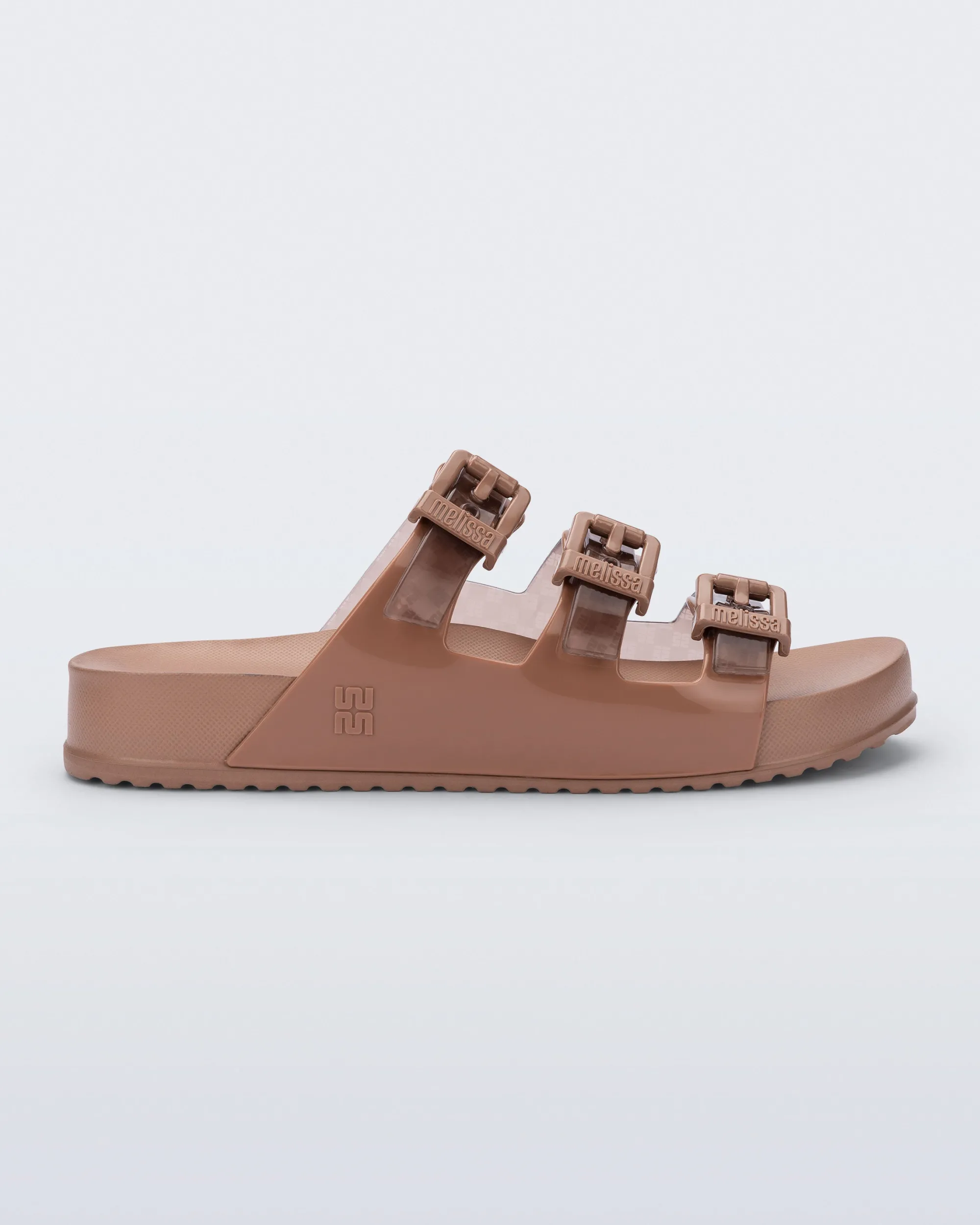 Hot Melissa Cozy Stripes Transparent Brown