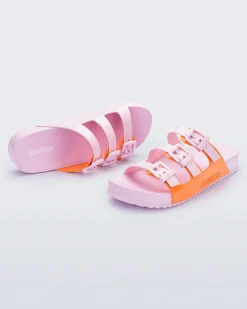 Online Melissa Cozy Stripes Pink/Orange