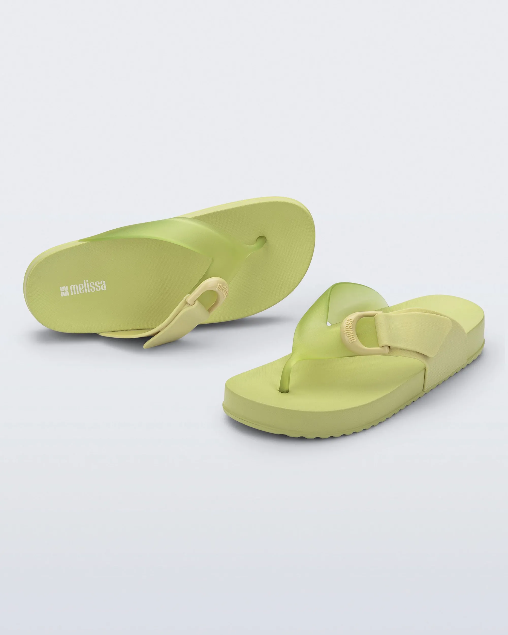 New Melissa Cozy Thong Green