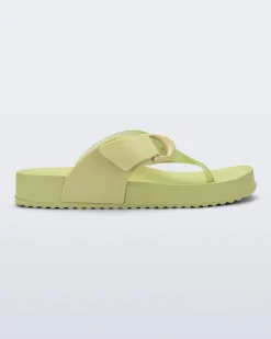 New Melissa Cozy Thong Green