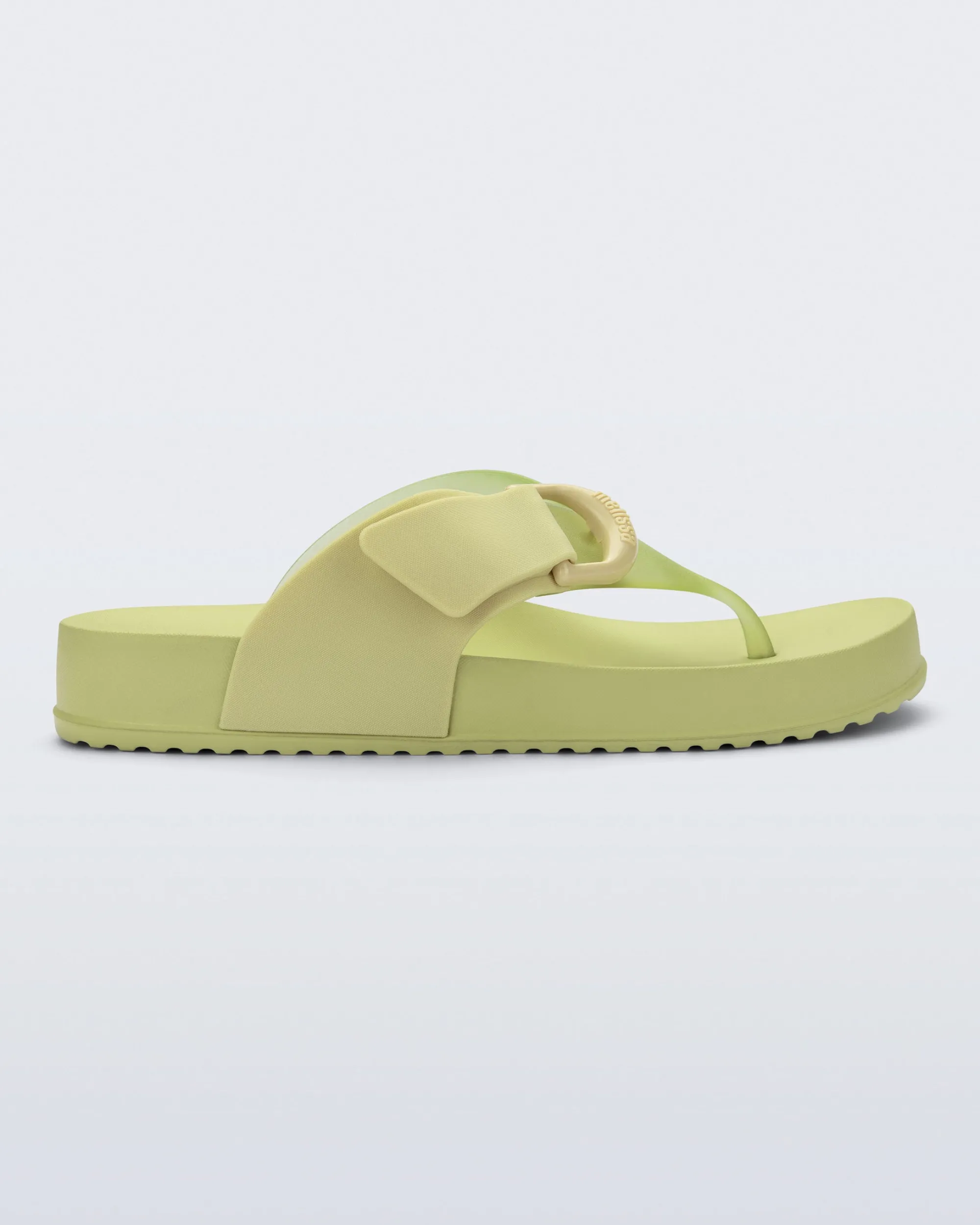 New Melissa Cozy Thong Green