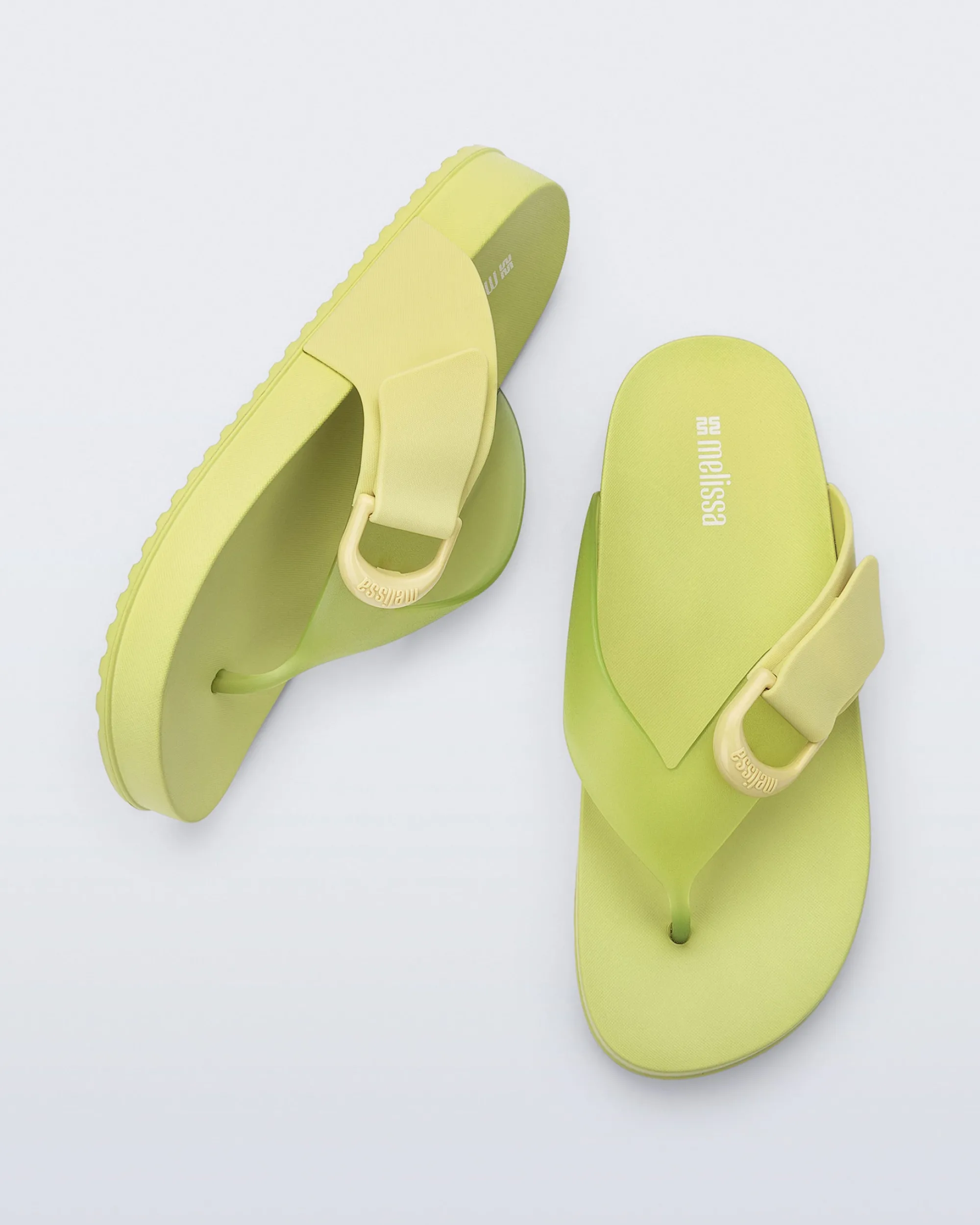 New Melissa Cozy Thong Green