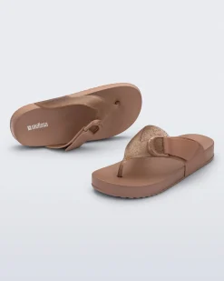 Sale Melissa Cozy Thong Brown