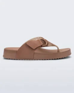 Sale Melissa Cozy Thong Brown