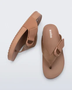 Sale Melissa Cozy Thong Brown