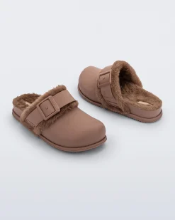 Hot Melissa Cozy Warm Clog Brown