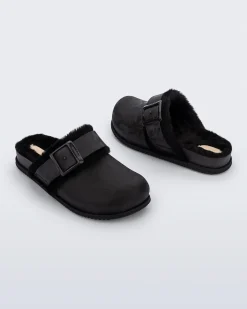 Best Melissa Cozy Warm Clog Black