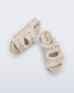 Online Melissa Cozy Warm Slide Beige