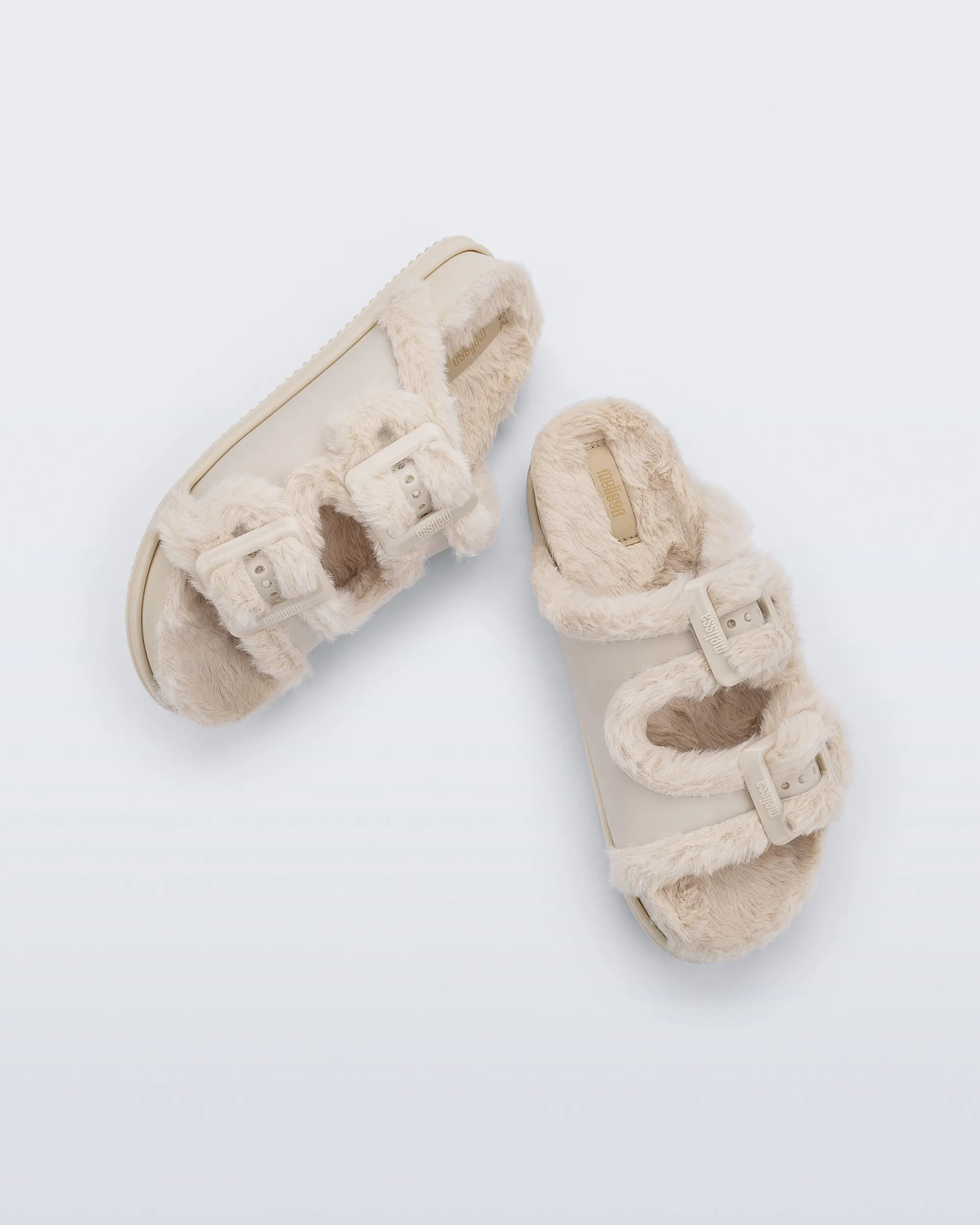 Online Melissa Cozy Warm Slide Beige