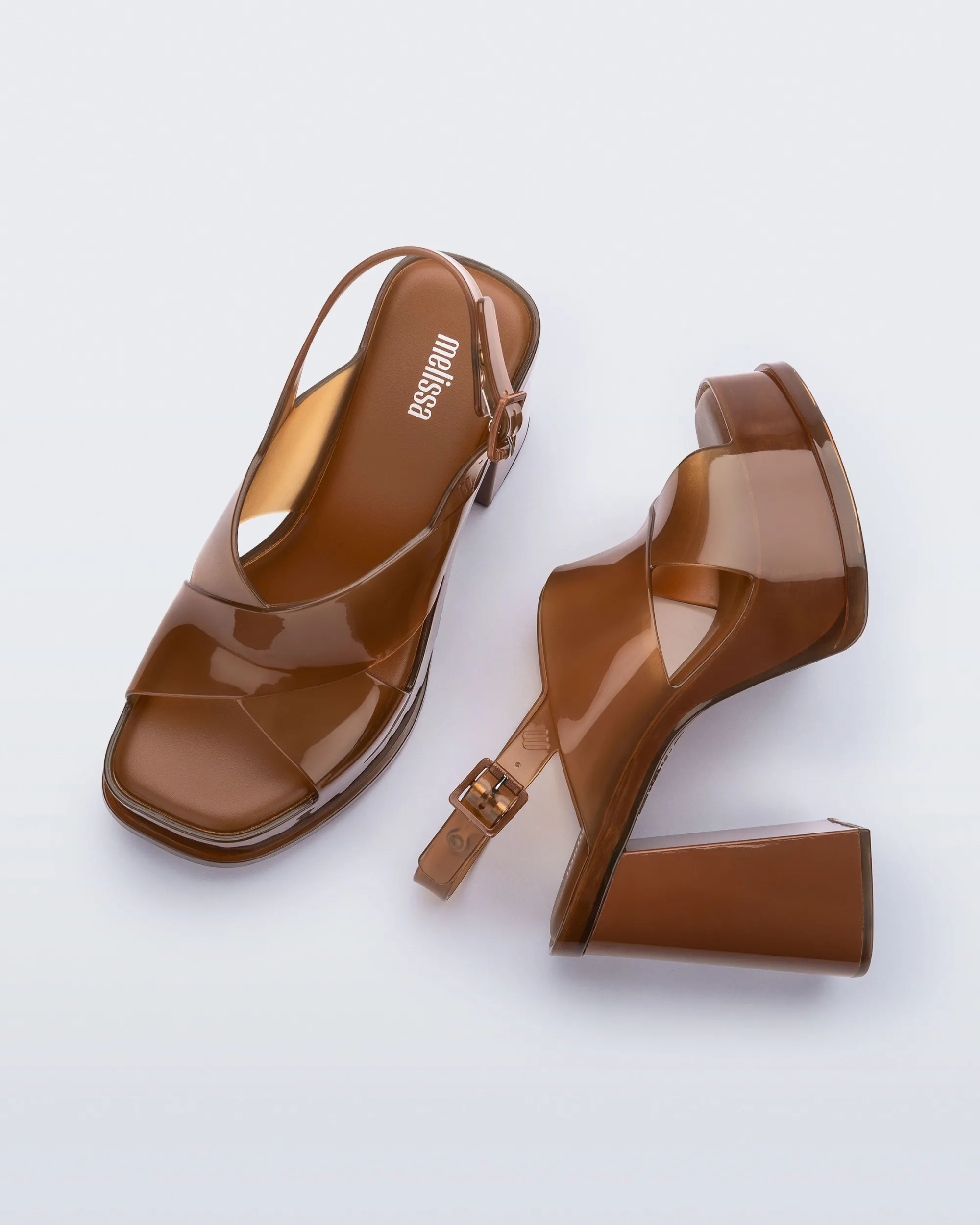 Online Melissa Dance Heel Brown