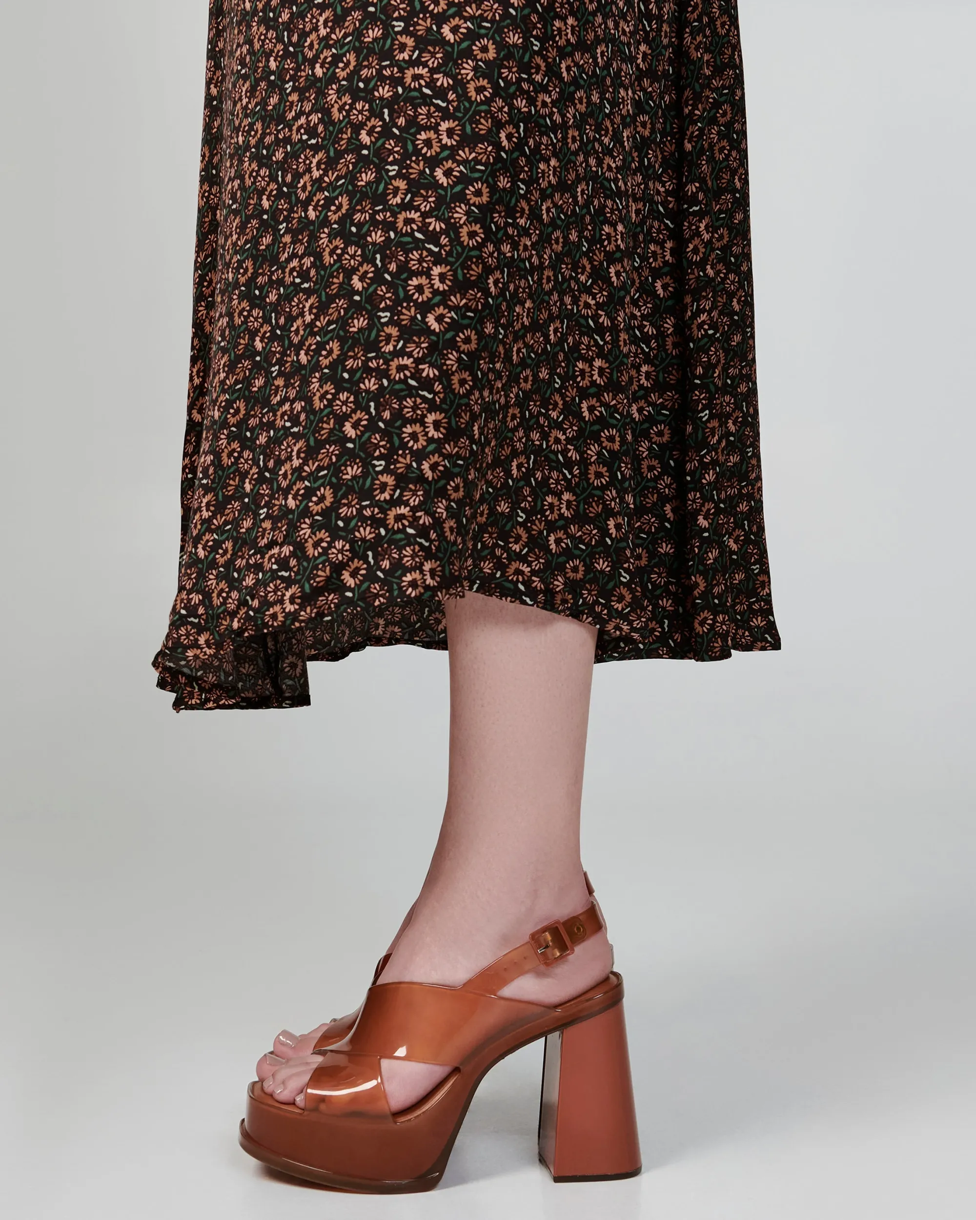 Online Melissa Dance Heel Brown