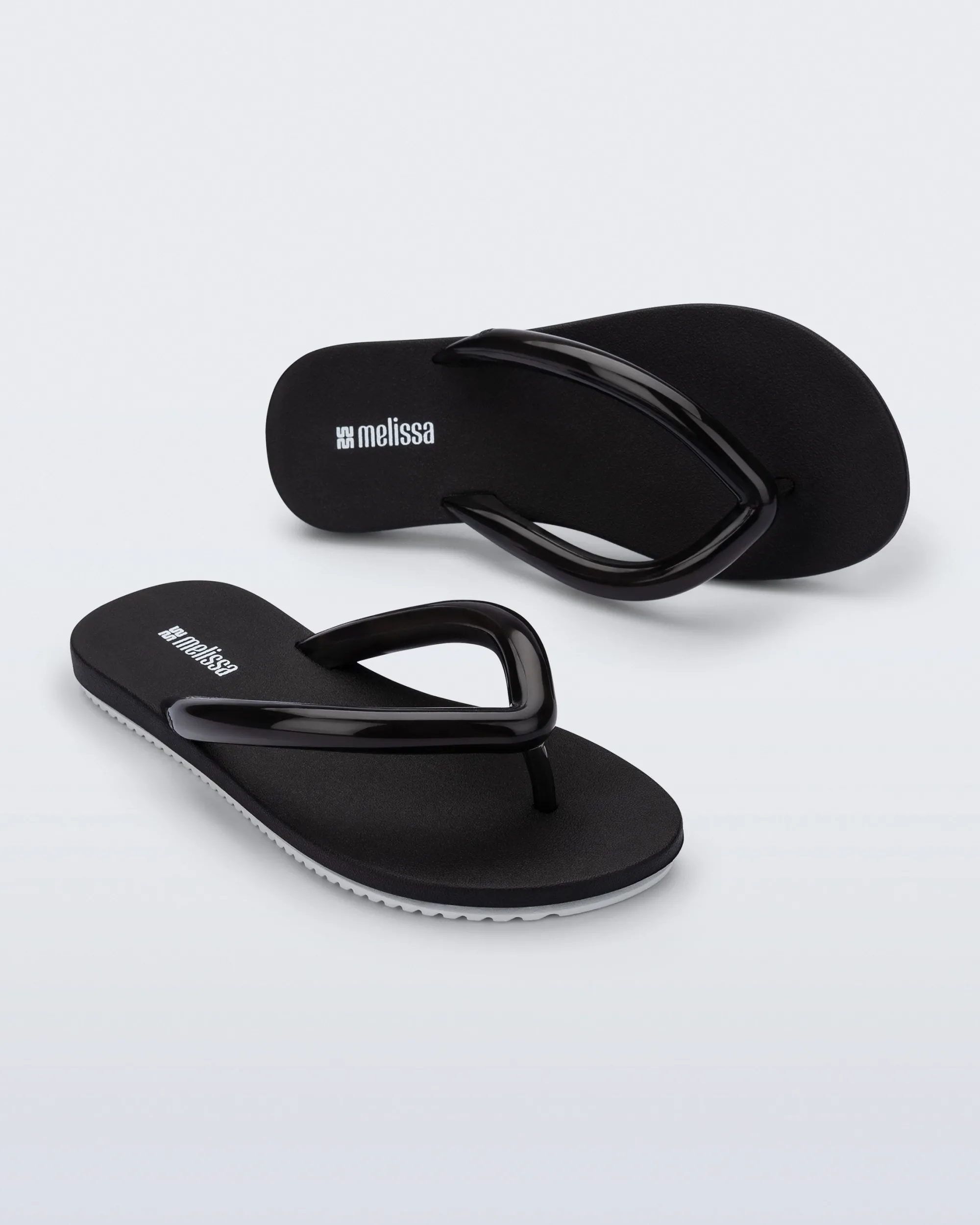 Melissa Flip Flop Airflow Black/White